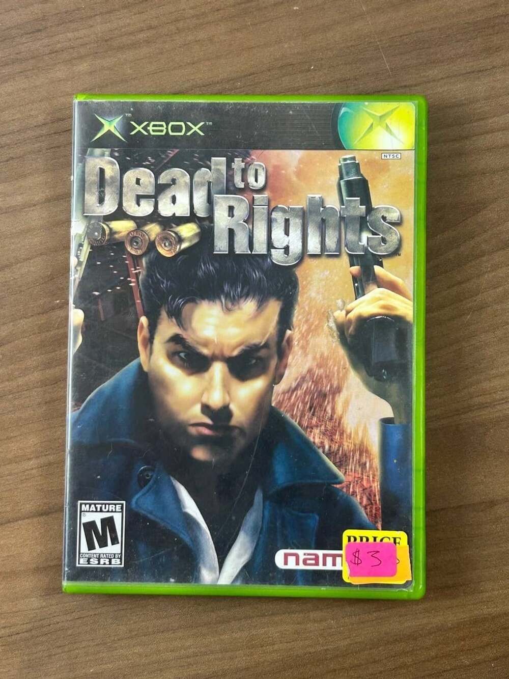 Dead to Rights Microsoft Xbox 2002 CIB Complete w/ Case Manual